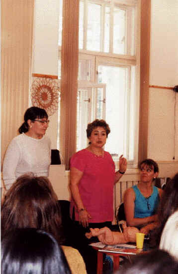 Катрин Дольто-Толич на семинаре в июне 2002г.